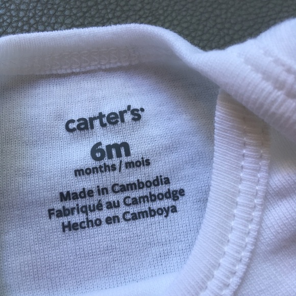 3 for 20$ CARTER’S lot of 2 bodysuits - Picture 3 of 5